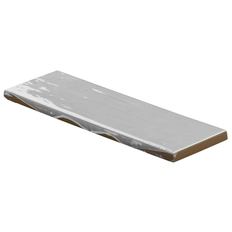 Hearth Gray Polished Porcelain Subway Wall Tile