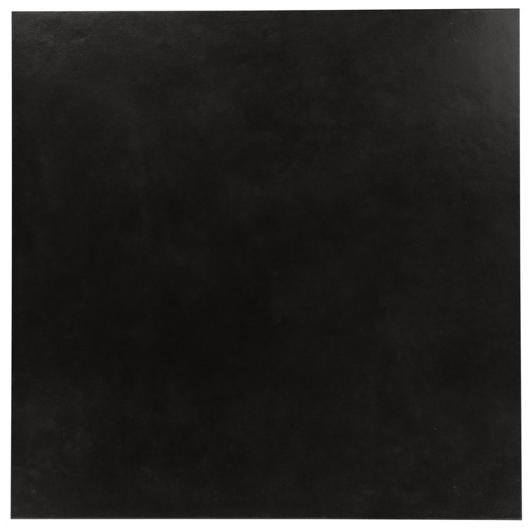 Vocal 24'' x 24'' Matte Black Porcelain Floor and Wall Tile