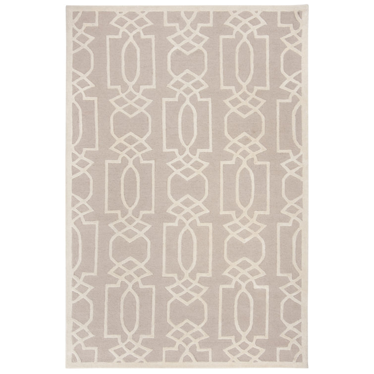 Sands of Time Ivory Wool 8' x 10' Hand-Tufted Area Rug