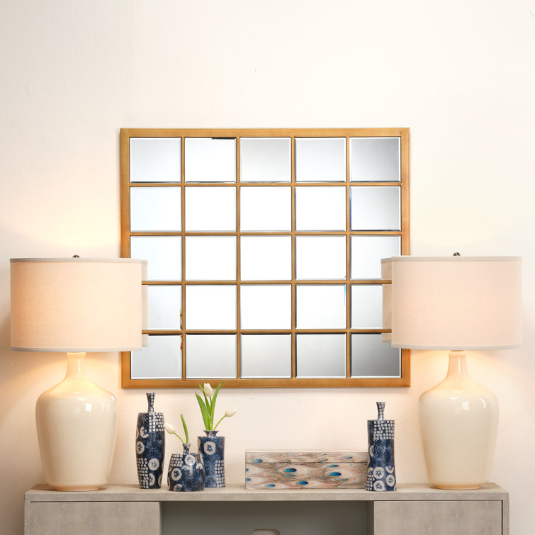 Indigo and White Ceramic Decorative Table Vases Set