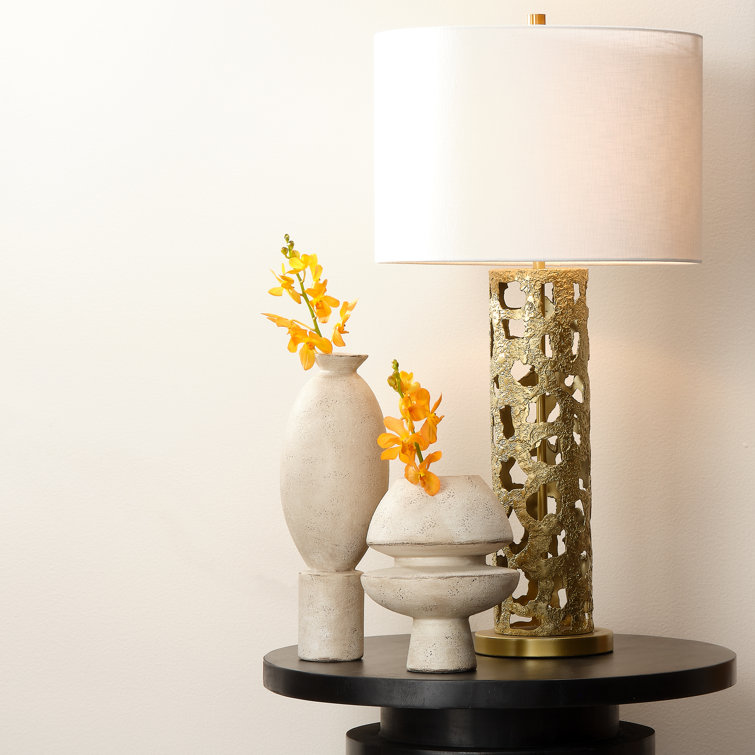 Champignon 8'' Abstract Geometric Ceramic Decorative Vase