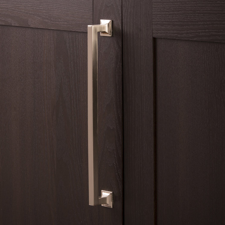 Satin Nickel 12" Modern Brushed Cabinet Handle