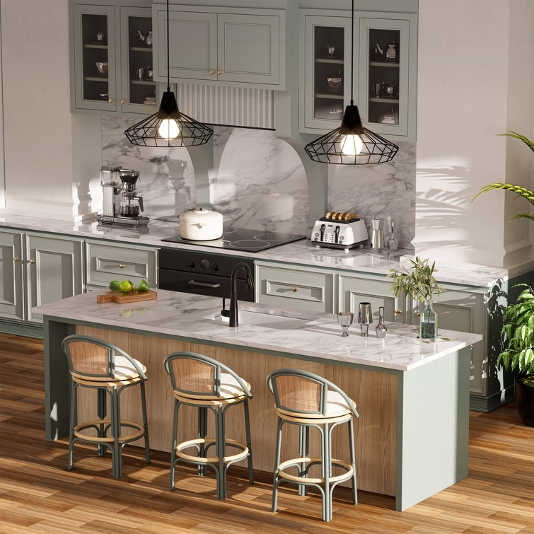 Oslo White Fireclay Single Bowl Drop-In Kitchen Sink
