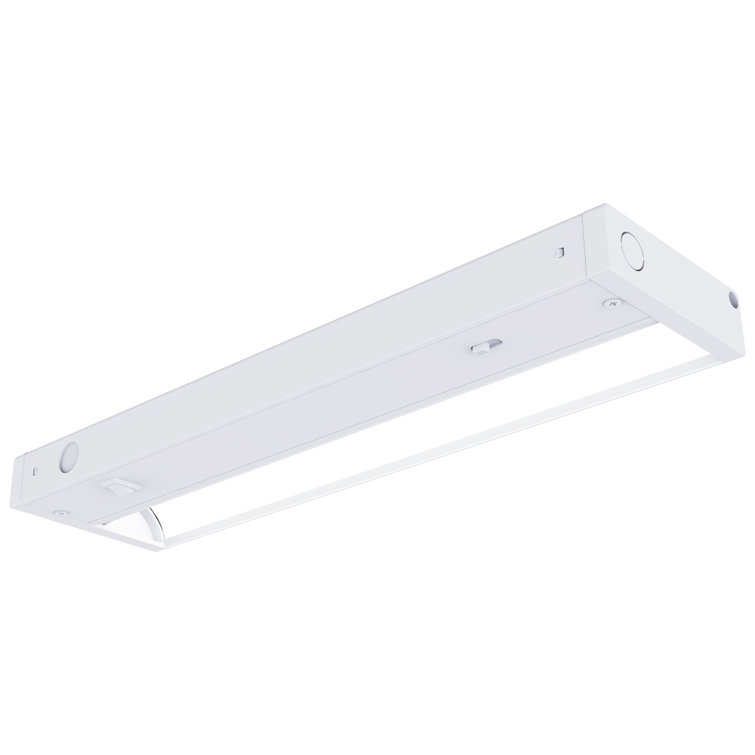 12-Inch White Aluminum LED Under Cabinet Light Bar