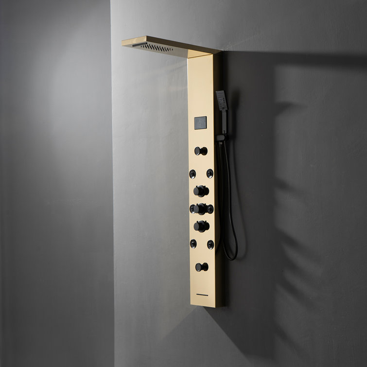 57.99'' Shower Panel with Fixed Shower Head