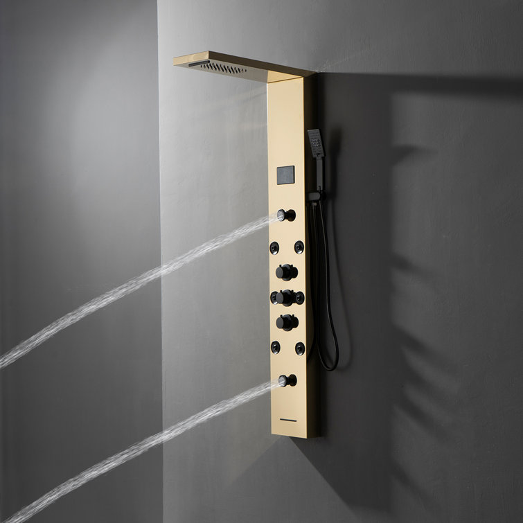 57.99'' Shower Panel with Fixed Shower Head
