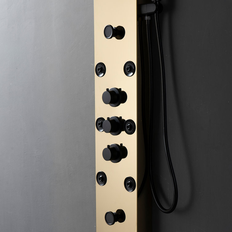57.99'' Shower Panel with Fixed Shower Head