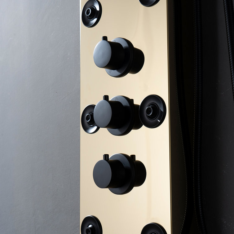 57.99'' Shower Panel with Fixed Shower Head