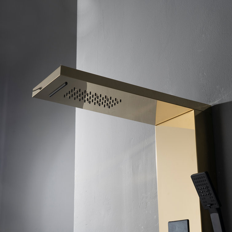 57.99'' Shower Panel with Fixed Shower Head