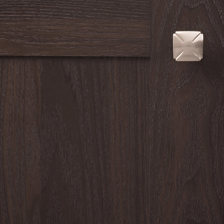 Satin Nickel Square Cabinet Knob with Sleek Design