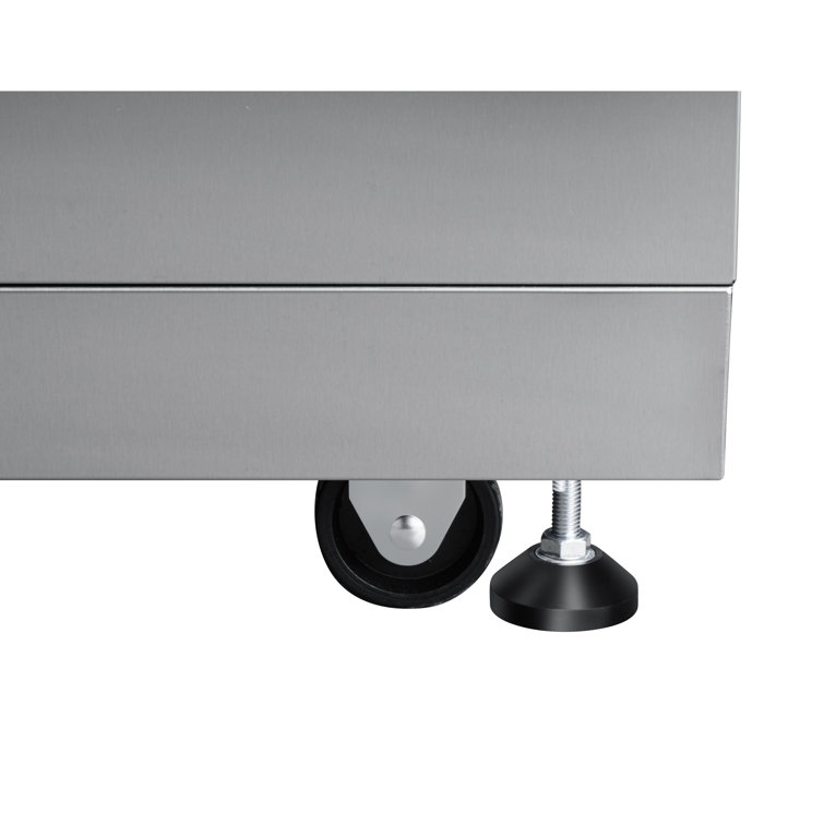 32 in. Stainless Steel Outdoor Kitchen Cabinet with Three Drawers