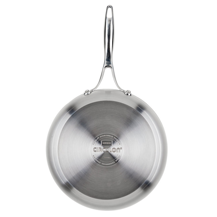 Circulon 11-Piece Stainless Steel Induction Cookware Set with Nonstick Technology