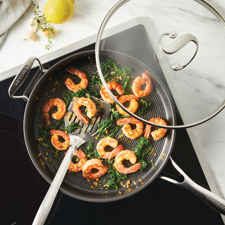Stainless Steel Nonstick 5 Quart Sauté Pan with Lid