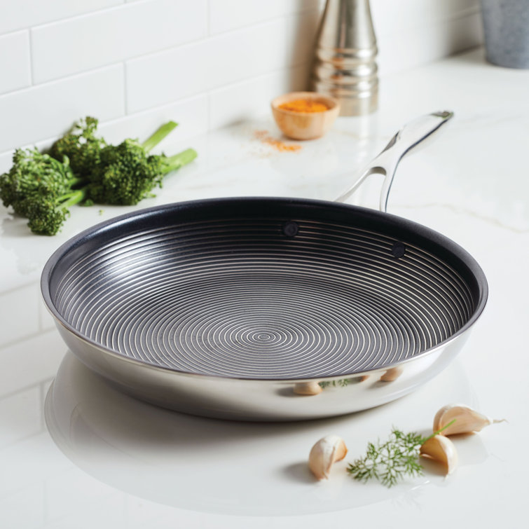 Circulon 12.5-Inch Stainless Steel Nonstick Frying Pan with SteelShield