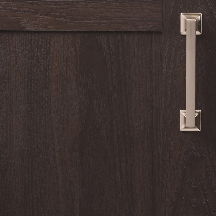 Satin Nickel Modern Cabinet Drawer Pulls 10-Pack