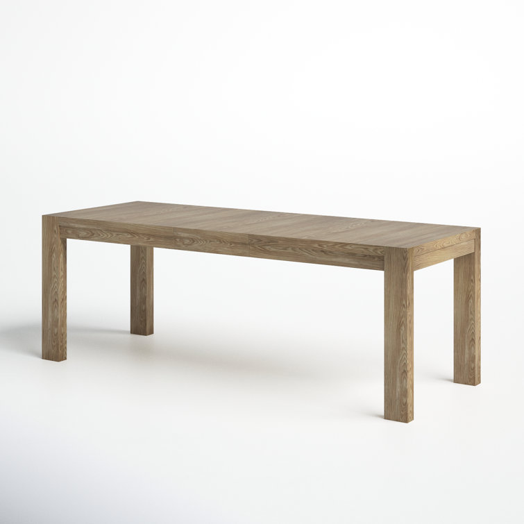 Pale Oak Extendable Counter Height Dining Table