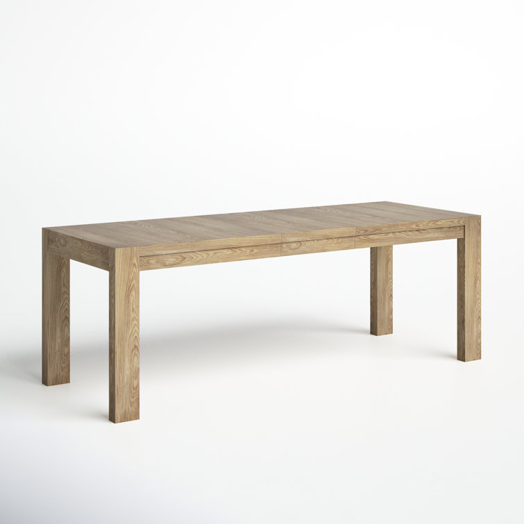 Pale Oak Extendable Counter Height Dining Table