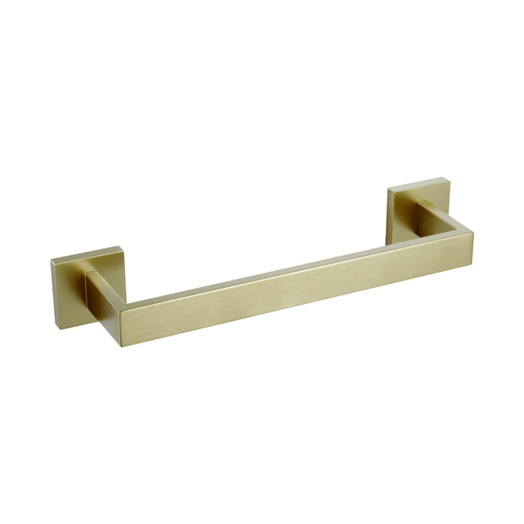 Brushed Gold Stainless Steel 12" Wall Mounted Towel Bar