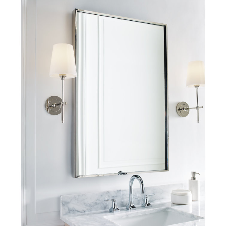 Elegant Outdoor Direct Wired Nickel Wallchiere, 14.5" Height