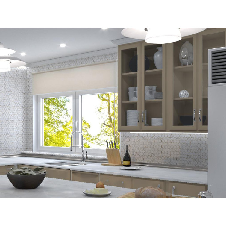 Sculpt Gray Hexagon Glass Mosaic Tile for Kitchen and Bathroom