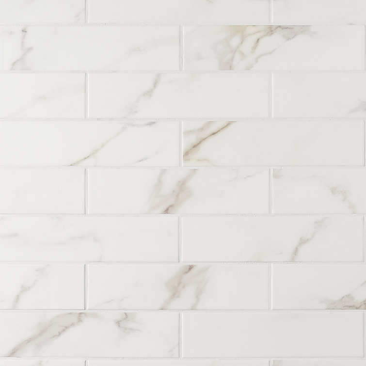 Arsenale Polished Beige Ceramic Subway Wall Tile