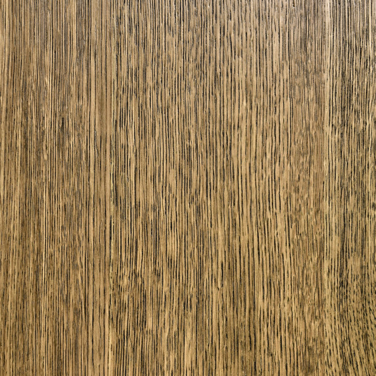 Light Brown Oak Wood 95" Dining Table