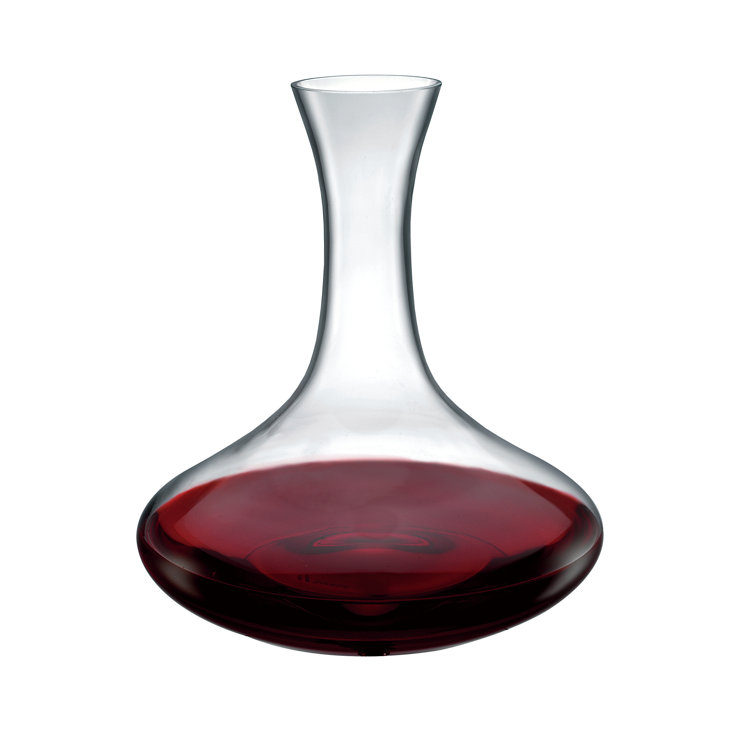 Elegant Clear Glass 65.25 Oz Wine Decanter