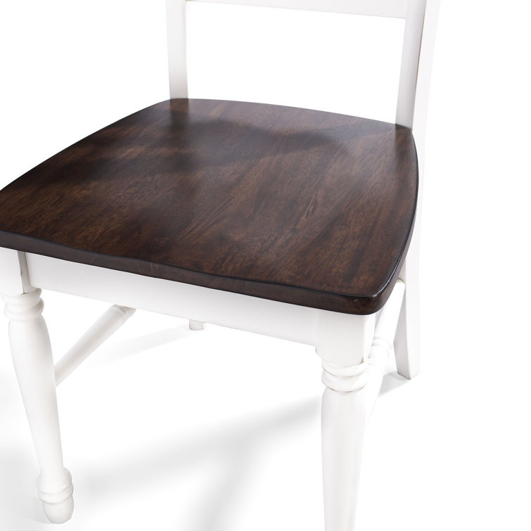 Shelby 7-Piece Distressed Teal and Cherry Dining Table Set