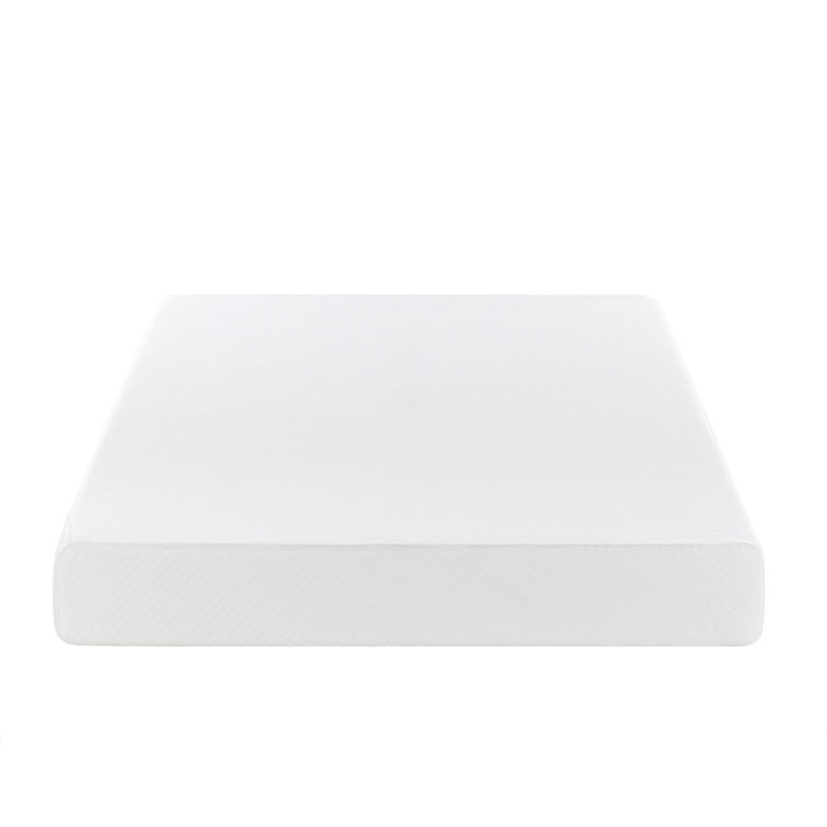 Full Size 10 Inch White Gel Memory Foam Mattress