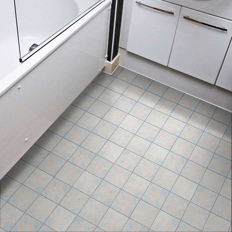 Barcelona Decor Guell 6" Matte Porcelain Vintage Floor & Wall Tile