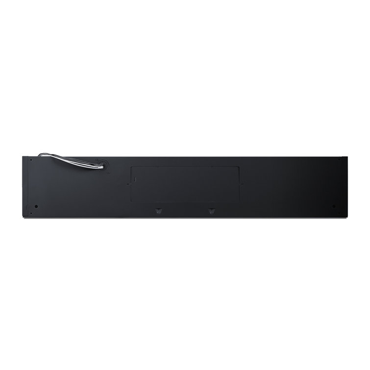 Black Stainless Steel Convertible Under Cabinet Range Hood