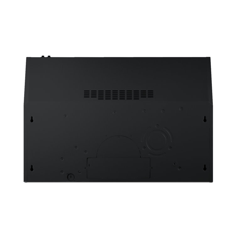 Black Stainless Steel Convertible Under Cabinet Range Hood