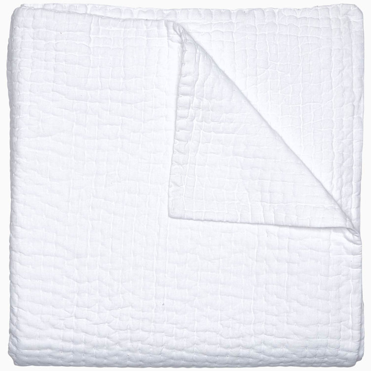 Vivada White Cotton Full Quilt
