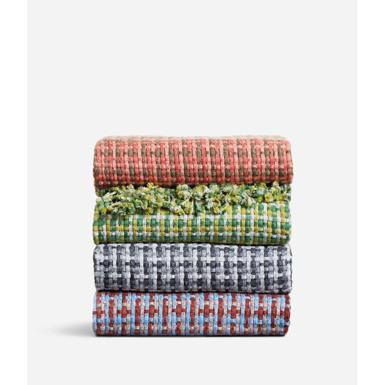 Chaperone Green Wool Cozy Throw Blanket