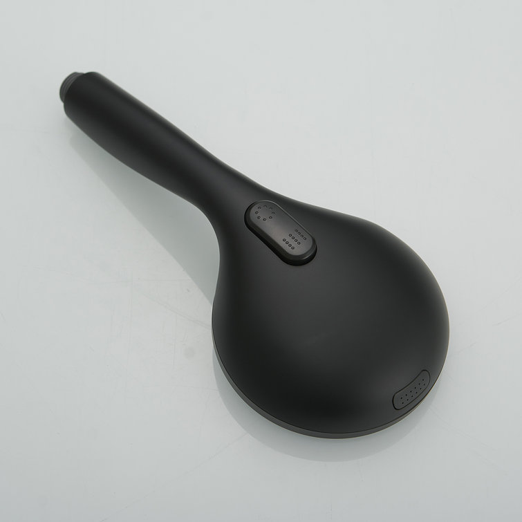 Matte Black Dual Function Rain Shower Faucet Combo Set
