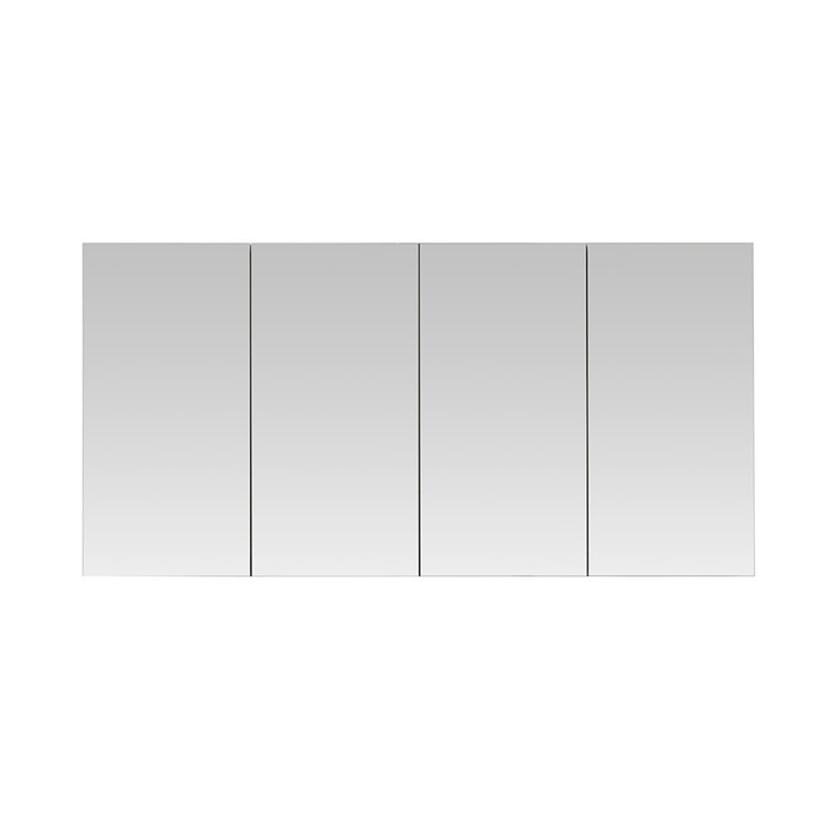 Royale 72-Inch Wide LED Medicine Cabinet with Mirrors