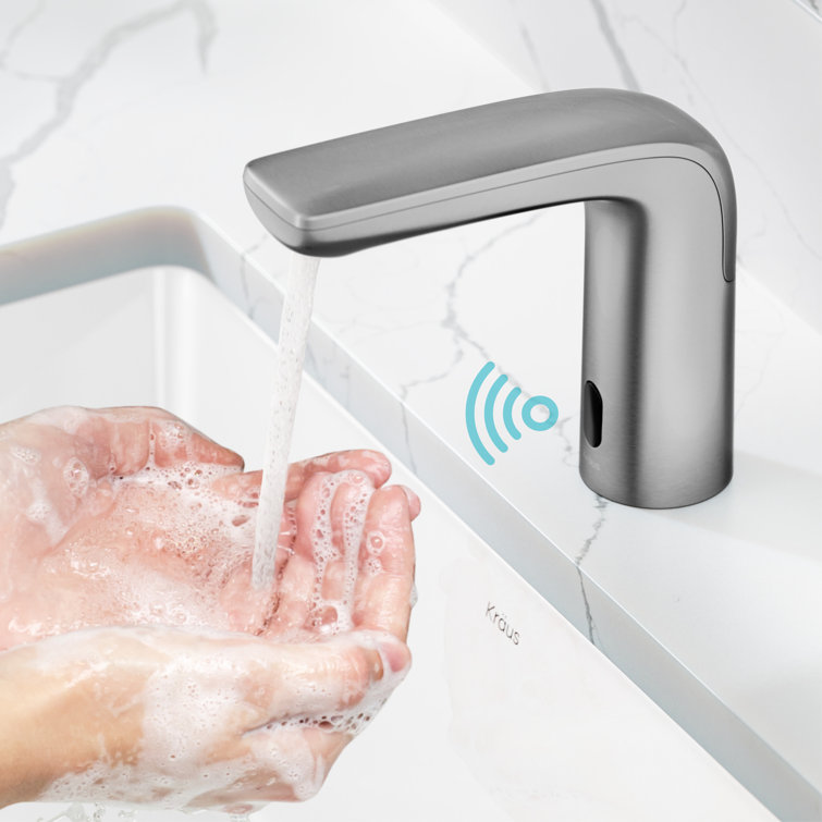 Indy Touchless Sensor Stainless Steel Bathroom Faucet