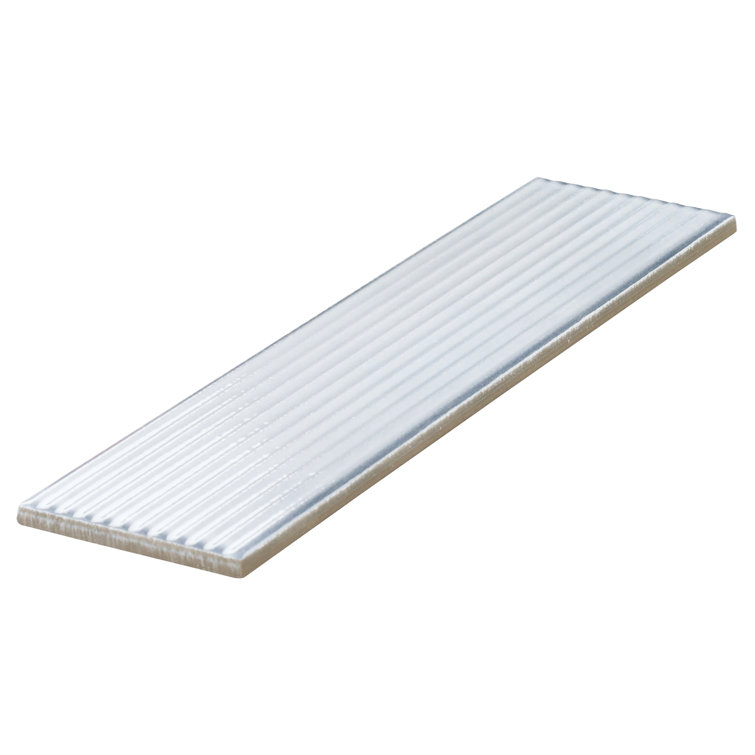 Stacy Garcia Olimar Grooved 4" x 16" Polished Porcelain Subway Wall Tile (7.74 Sq. Ft. / Case)