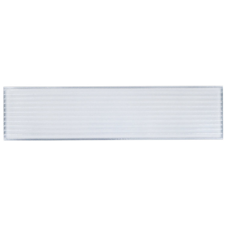 Stacy Garcia Olimar Grooved 4" x 16" Polished Porcelain Subway Wall Tile (7.74 Sq. Ft. / Case)