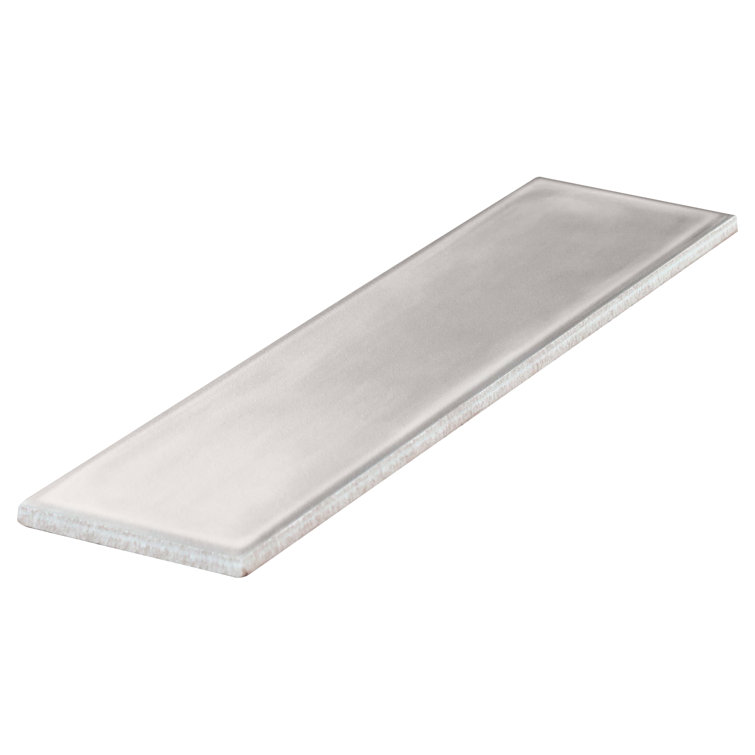 Stacy Garcia Gray Matte Porcelain Subway Wall Tile