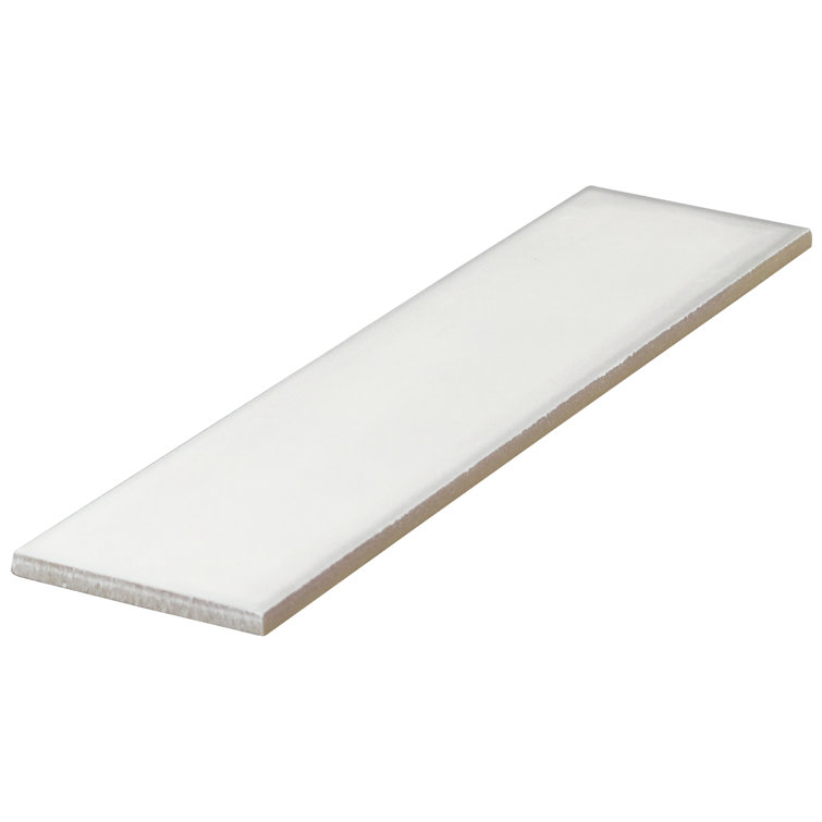 Stacy Garcia White Matte Porcelain Subway Wall Tile