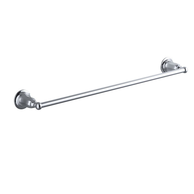 Kelston 18-Inch Polished Chrome Wall Mounted Towel Bar