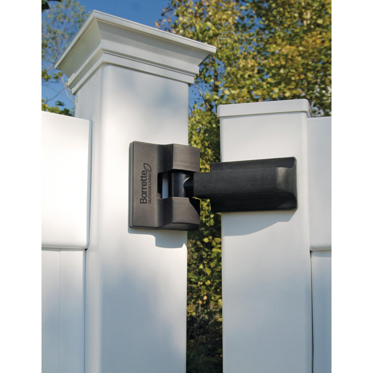 Heavy-Duty Black Wrap Hinge for Gates