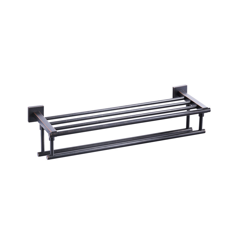 Oil Rubbed Bronze 24" Wall Mounted Towel Rack