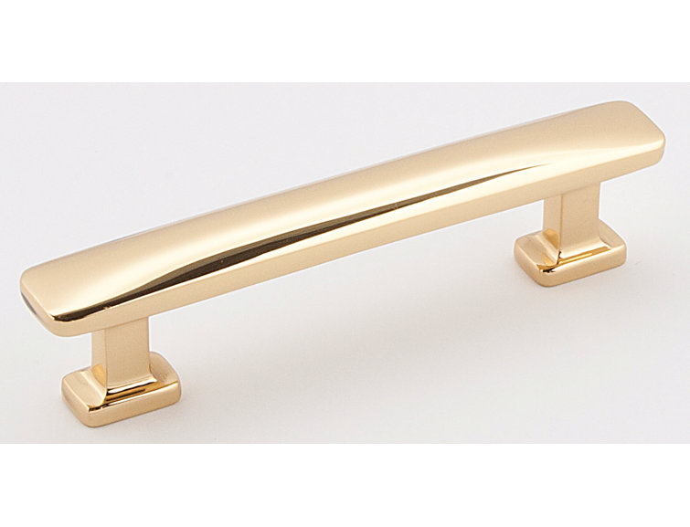 Polished Brass 3" Bar Handle Pull with Mounting Hardware