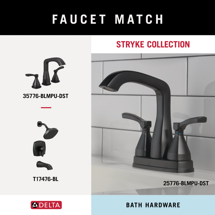 Matte Black Wall Mounted Modern Hand Towel Bar
