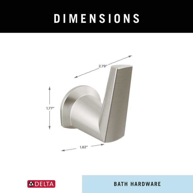 Galeon Stainless Steel Modern Wall Mount Towel Hook