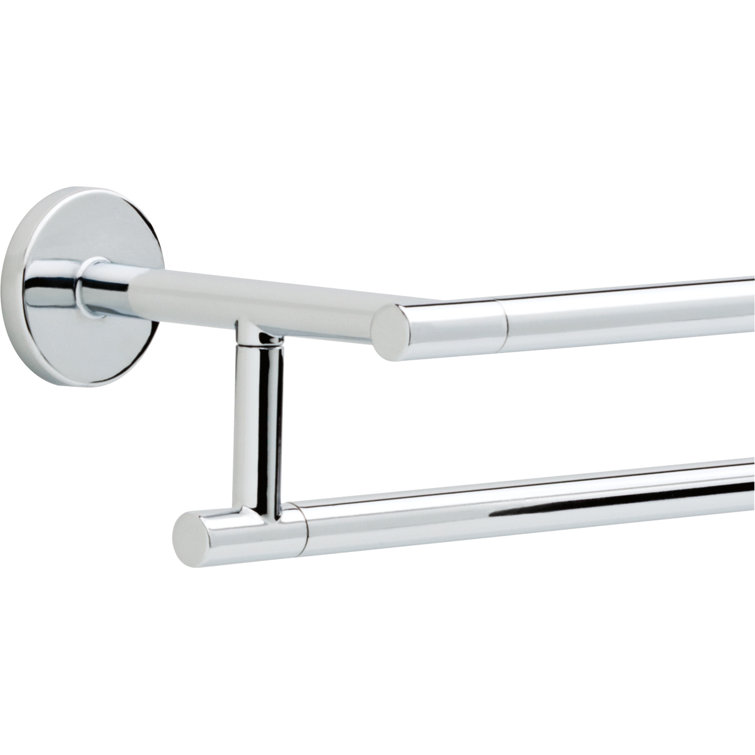Trinsic Chrome Double Wall Mount Towel Bar