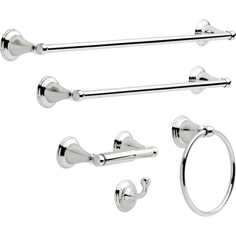 Windemere 18" Chrome Wall Mounted Towel Bar