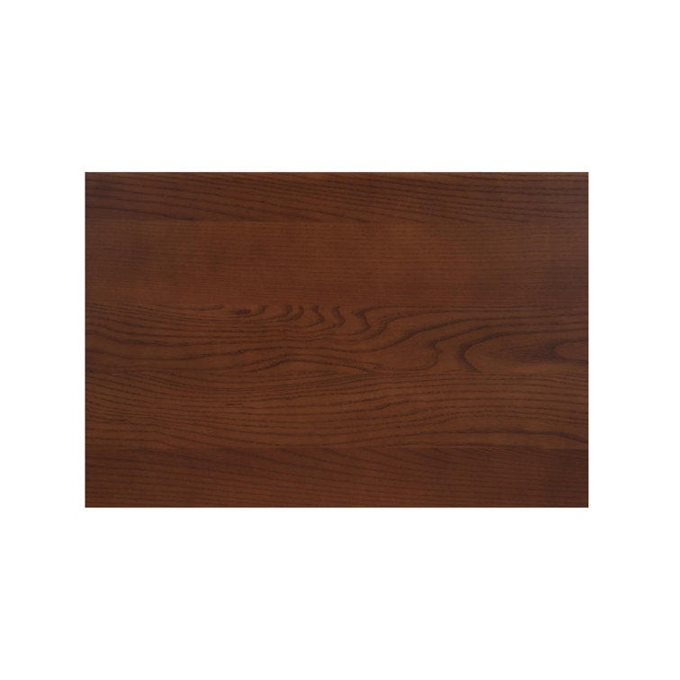 Leola 96'' Brown Solid Wood Rectangular Dining Table